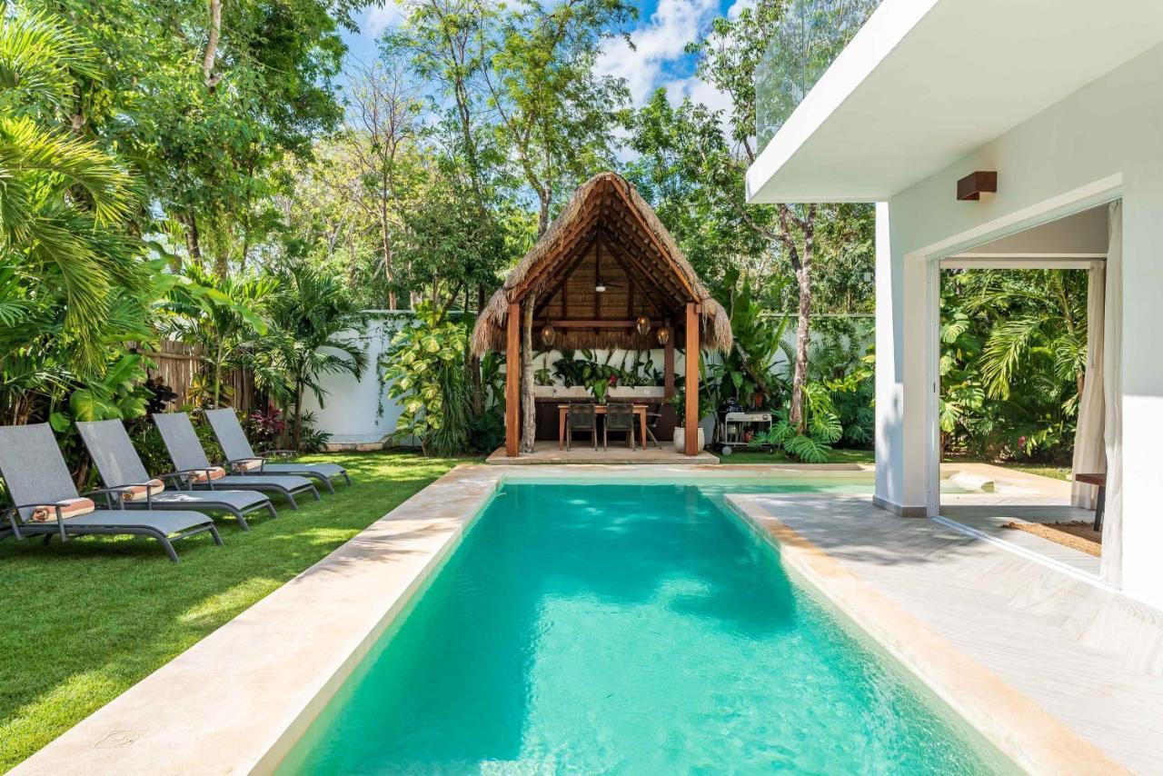 Villa Ek'Balam & Villa Flamingo, Luxury Villas, Private Pool, Private Garden, Jacuzzi, 24H Security Tulum Exteriér fotografie