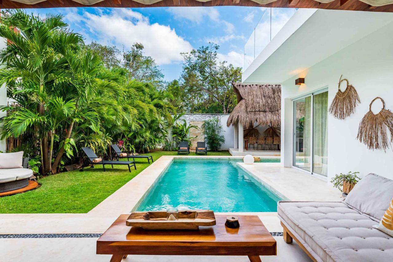 Villa Ek'Balam & Villa Flamingo, Luxury Villas, Private Pool, Private Garden, Jacuzzi, 24H Security Tulum Exteriér fotografie